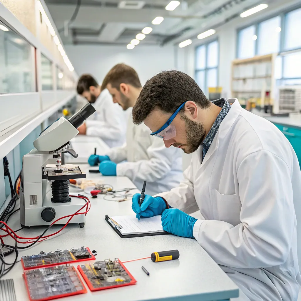 Team working on electrical insulation innovations